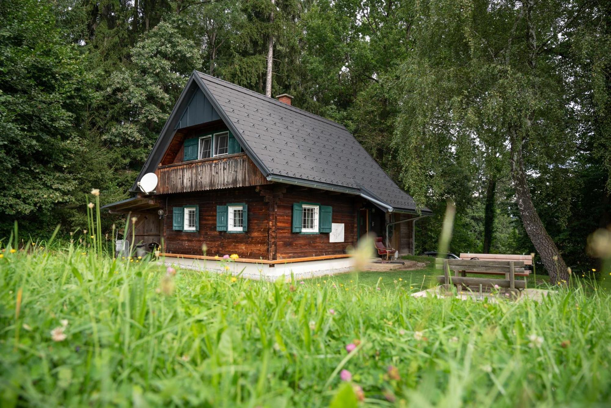 Gregor'S Ferienhaus Im Wald Villa Edelschrott Dış mekan fotoğraf